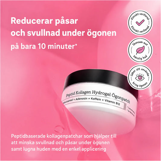 Glow Pads - Beauty Peptid & Koffein Eye pads