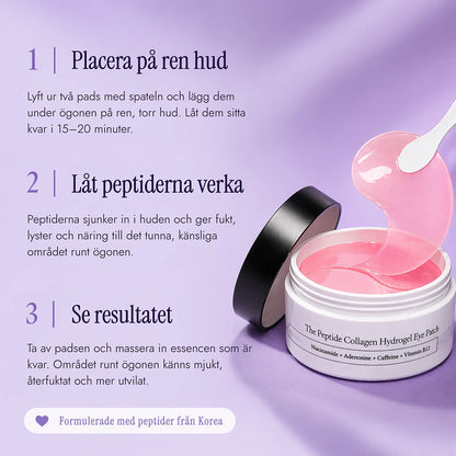 Glow Pads - Beauty Peptid & Koffein Eye pads